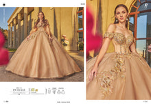 Cargar imagen en el visor de la galería, Vestido Champagne para Quinceañera. Ultimas Piezas talla 15