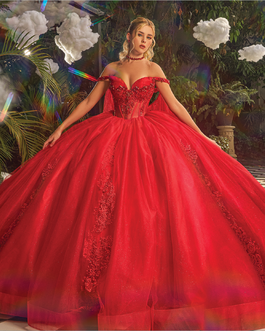 Vestidos De 15 Color Rojo Flores Vestidos De Xv Rojo Vestidos 15