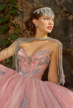 Cargar imagen en el visor de la galería, Vestido XV Disponible en Blush y en Plumbago Ragazza Fashion Nueva Coleccion
