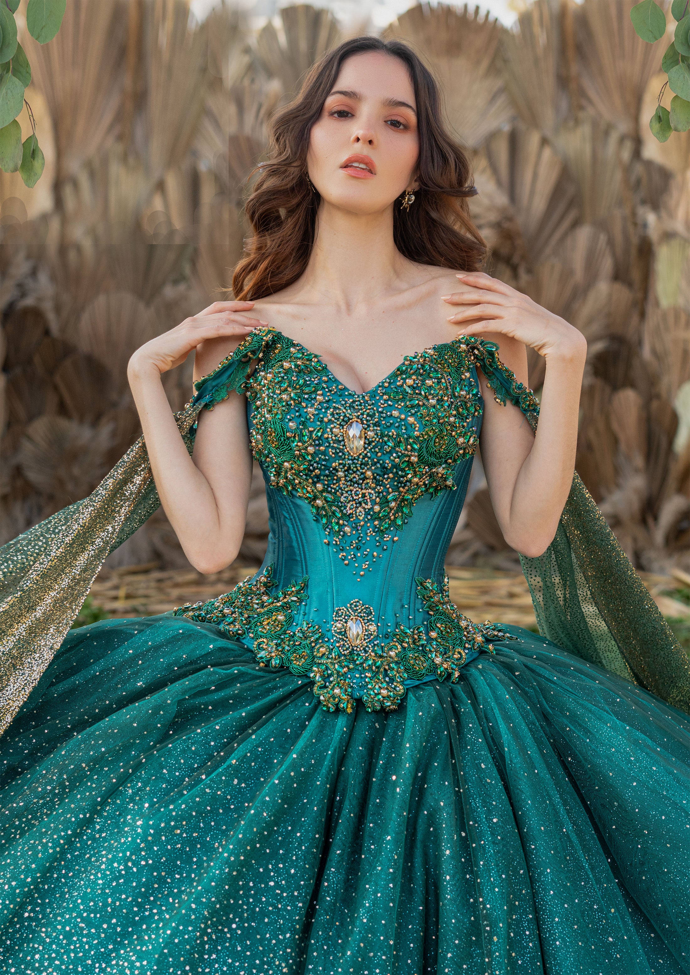 Nueva Colección Fairy. Vestido Verde Esmeralda para XV Vestidos de XV Nueva Colección Fairy. Vestido Verde Esmeralda para XV Vestidos de XV