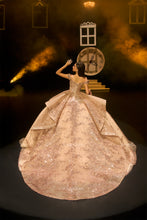 Cargar imagen en el visor de la galería, Vestido para Quinceañera Rose Gold Nueva Coleccion Epiphany Ragazza

