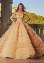 Cargar imagen en el visor de la galería, Promoción. Vestido color PEACH ultima PIEZA !!!
