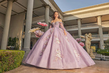 Cargar imagen en el visor de la galería, Espectacular Vestido en Lila para Quinceañera con Manga desmontable
