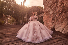 Cargar imagen en el visor de la galería, Vestido de XV Años Rosa Clarito para tus XV Años  Ragazza Pregunta Promociones
