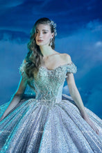 Cargar imagen en el visor de la galería, Vestido  Rosa con Chispas  Plateadas Ragazza Pregunta Promociones
