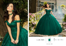Cargar imagen en el visor de la galería, Hermoso Vestido Ultimas Piezas Verde Esmeralda. Promocion
