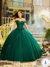Cargar imagen en el visor de la galería, Hermoso Vestido Ultimas Piezas Verde Esmeralda. Promocion
