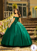 Cargar imagen en el visor de la galería, Hermoso Vestido Ultimas Piezas Verde Esmeralda. Promocion
