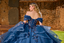 Cargar imagen en el visor de la galería, Hermoso Vestido para XV Años  En Greenery ( Verde ) Navy o Tinto
