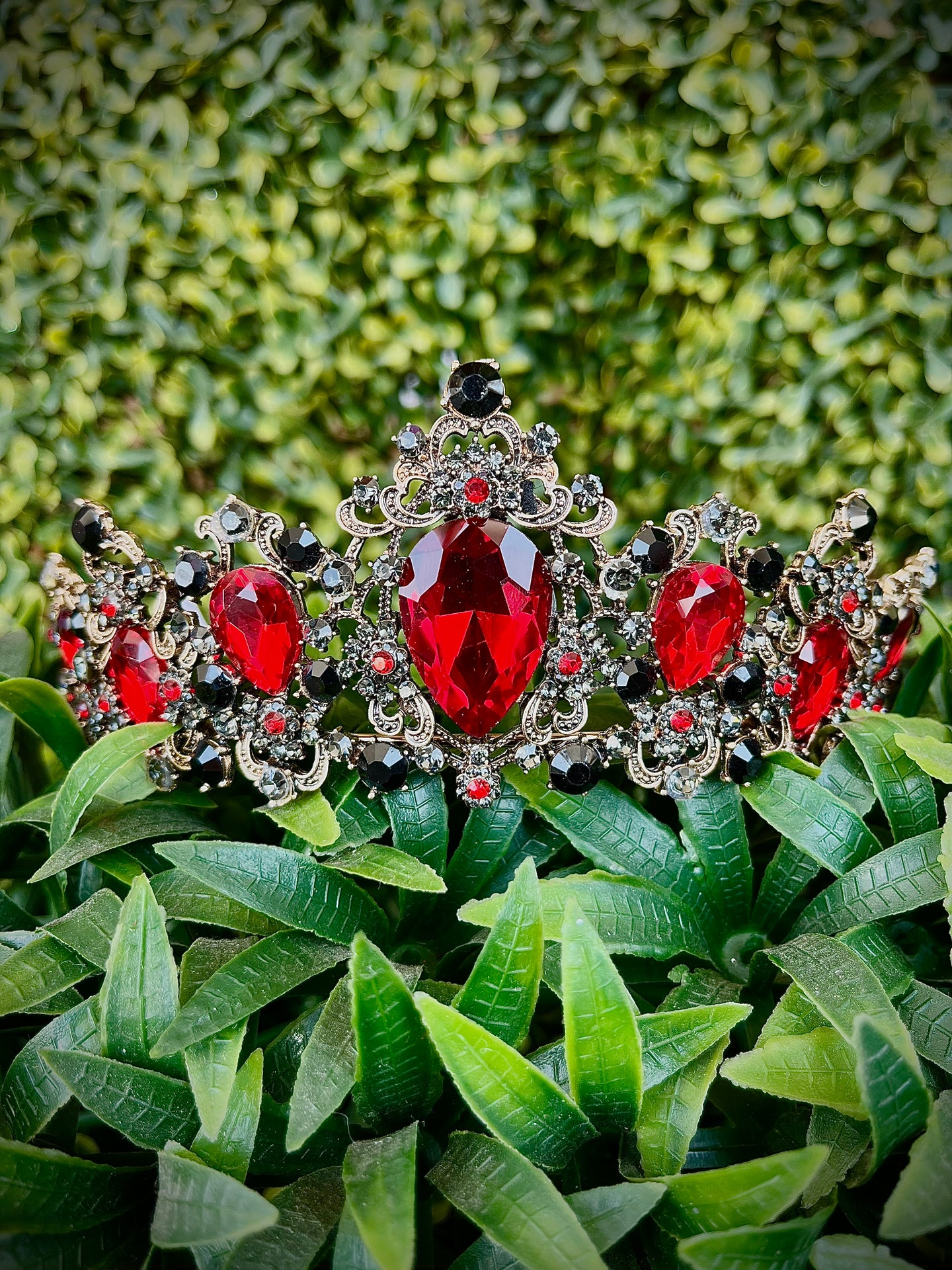 Corona Roja para Quinceañera