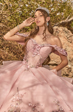 Cargar imagen en el visor de la galería, Vestido Rosa  Suave para XV Ragazza Fashion  Edición LIMITADA
