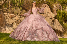 Cargar imagen en el visor de la galería, Vestido Rosa  Suave para XV Ragazza Fashion  Edición LIMITADA
