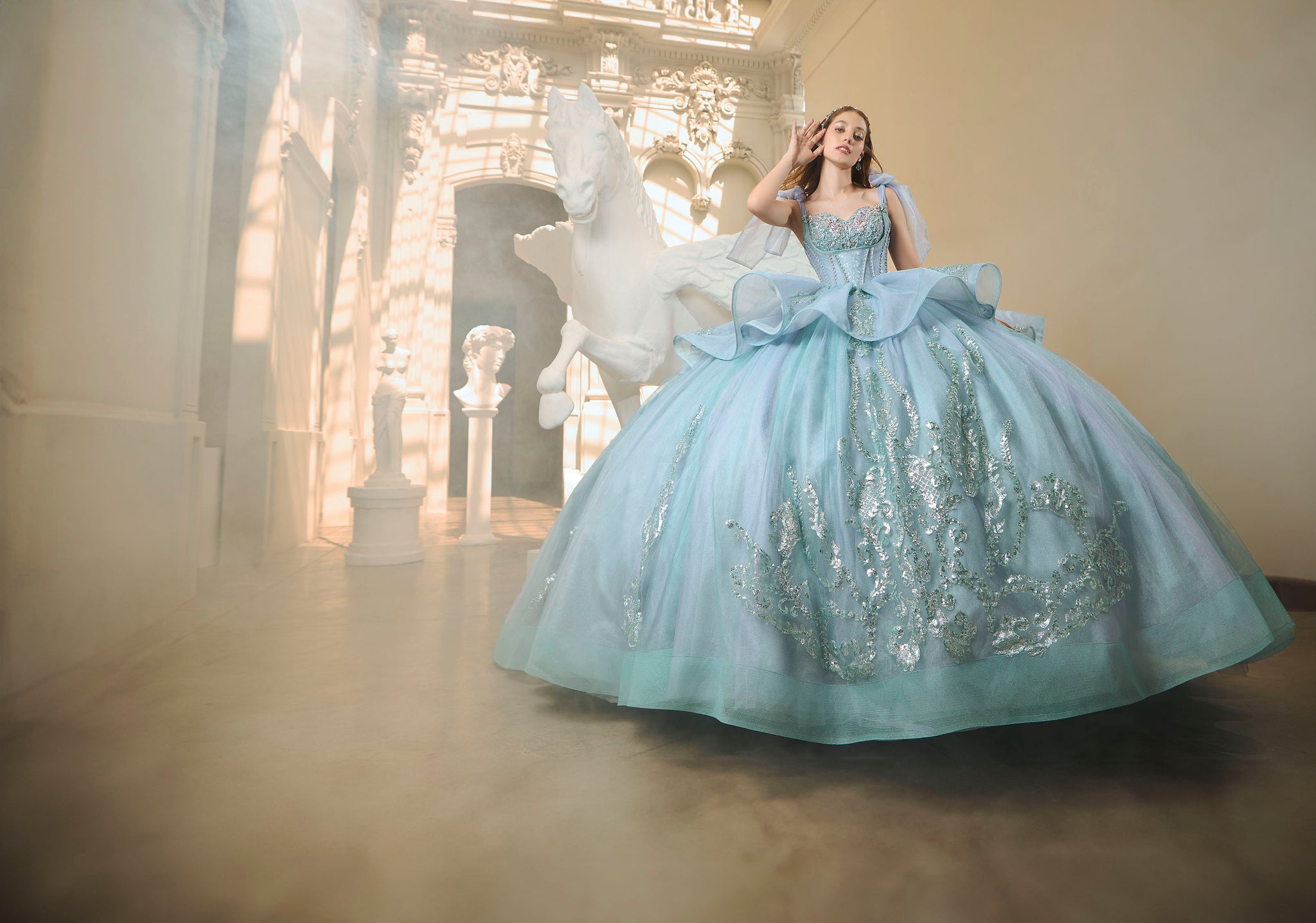 Ragazza Vestidos De 15 AÃ±os De 2020 Desmontables Vestidos De 15 AÃ±os