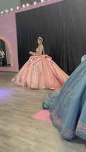 Cargar y reproducir el video en el visor de la galería, Vestido XV Disponible  en Blush y en Plumbago   Ragazza Fashion Nueva Coleccion
