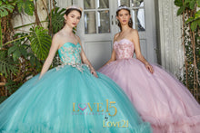Cargar imagen en el visor de la galería, Vestido en Aqua para Quinceañera
