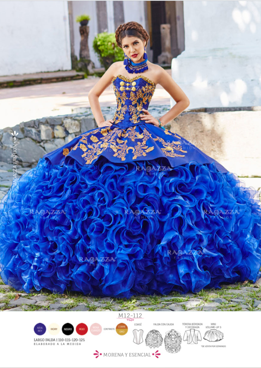 Vestidos para 3 años fashion azul rey