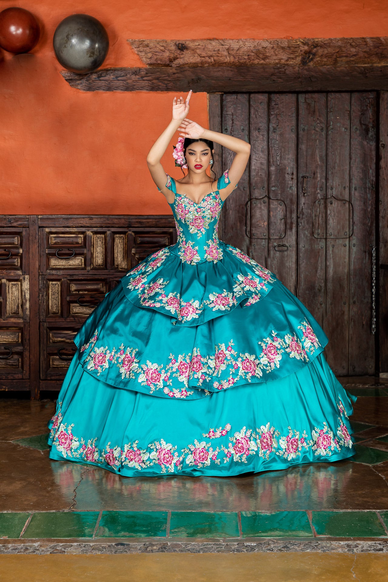 Vestidos fashion de quince mexicanos