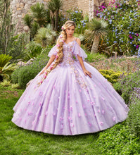 Cargar imagen en el visor de la galería, Vestido de XV Princesa Rapunzel. Colección @Disney Princesas by Ragazza Fashion
